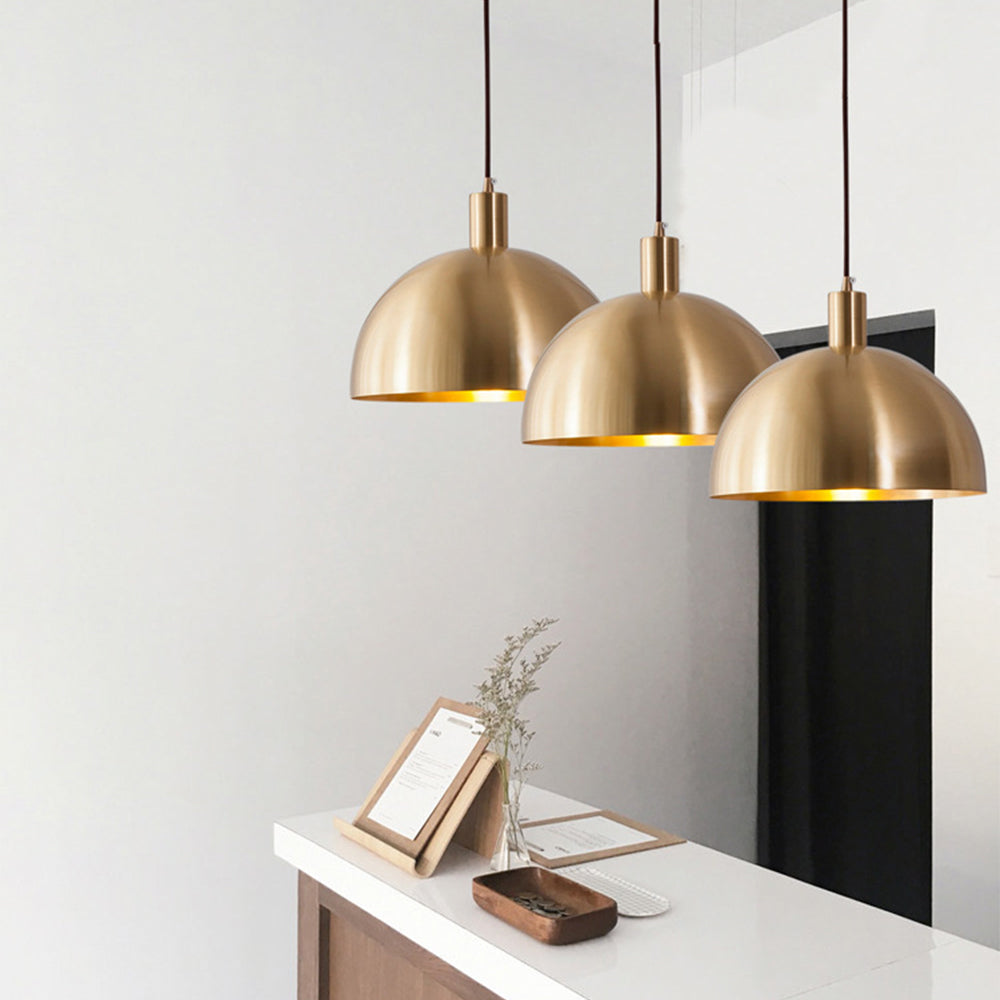 Hanglamp Modern met Koepelvormige Kap en Verstelbare Hoogte