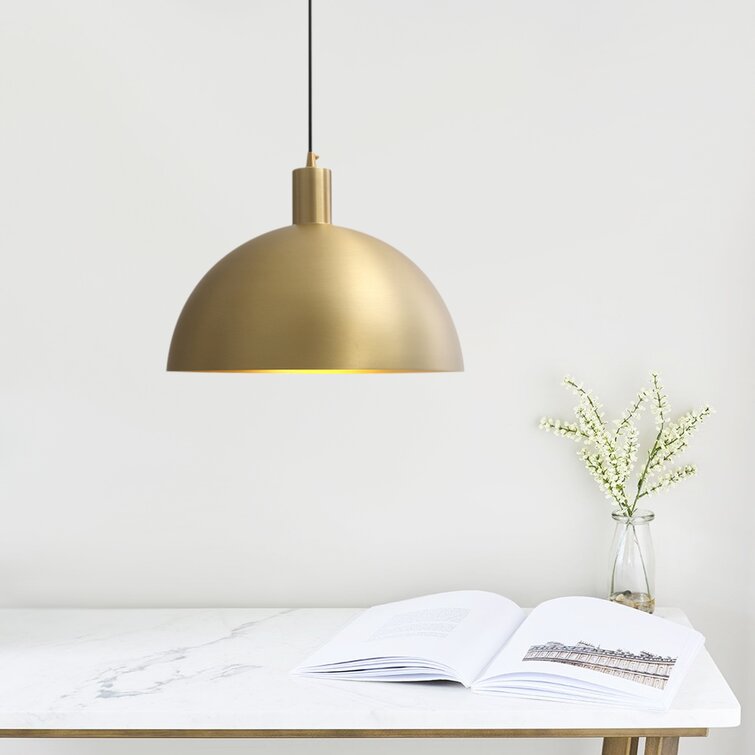Hanglamp Modern met Koepelvormige Kap en Verstelbare Hoogte
