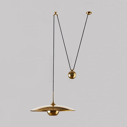 Hanglamp Retro met Contragewicht en Verstelbare Hoogte