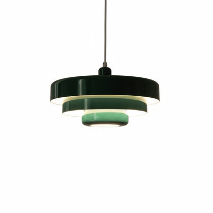 Hanglamp Retro met Drielaagse Ronde Kap
