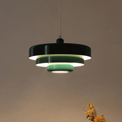 Hanglamp Retro met Drielaagse Ronde Kap