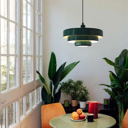 Hanglamp Retro met Drielaagse Ronde Kap