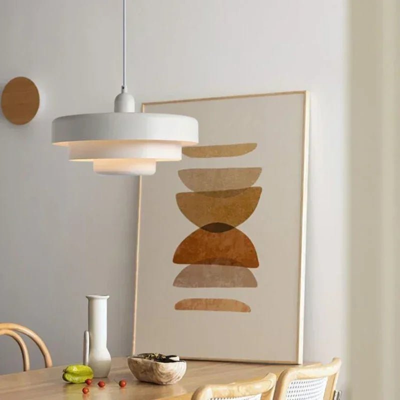 Hanglamp Retro met Drielaagse Ronde Kap