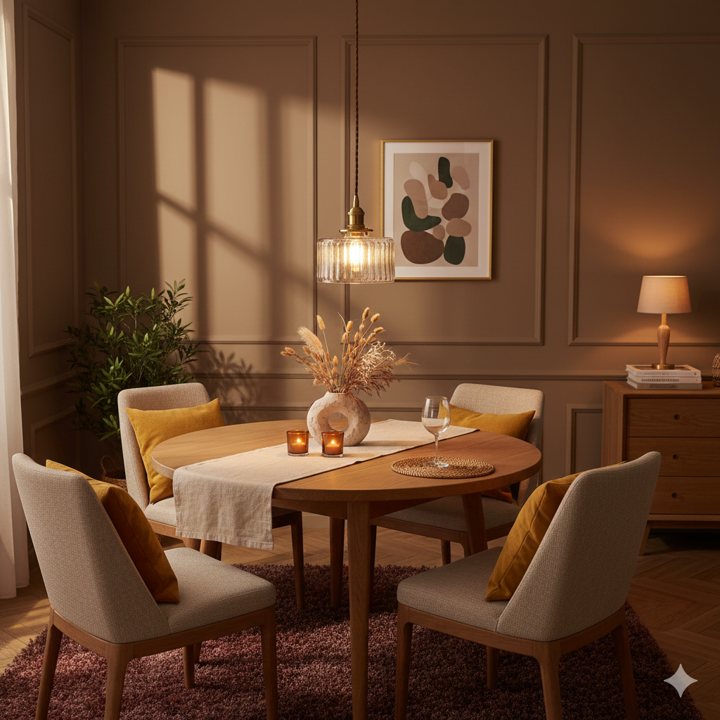 Hanglamp Retro met Getextureerde Glazen Kap en Messing Fitting