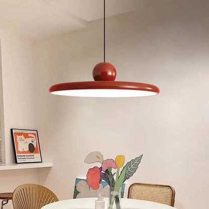 Hanglamp Retro met Schijfvorm en Bolvormige Decoratie