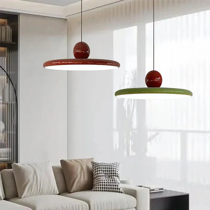 Hanglamp Retro met Schijfvorm en Bolvormige Decoratie