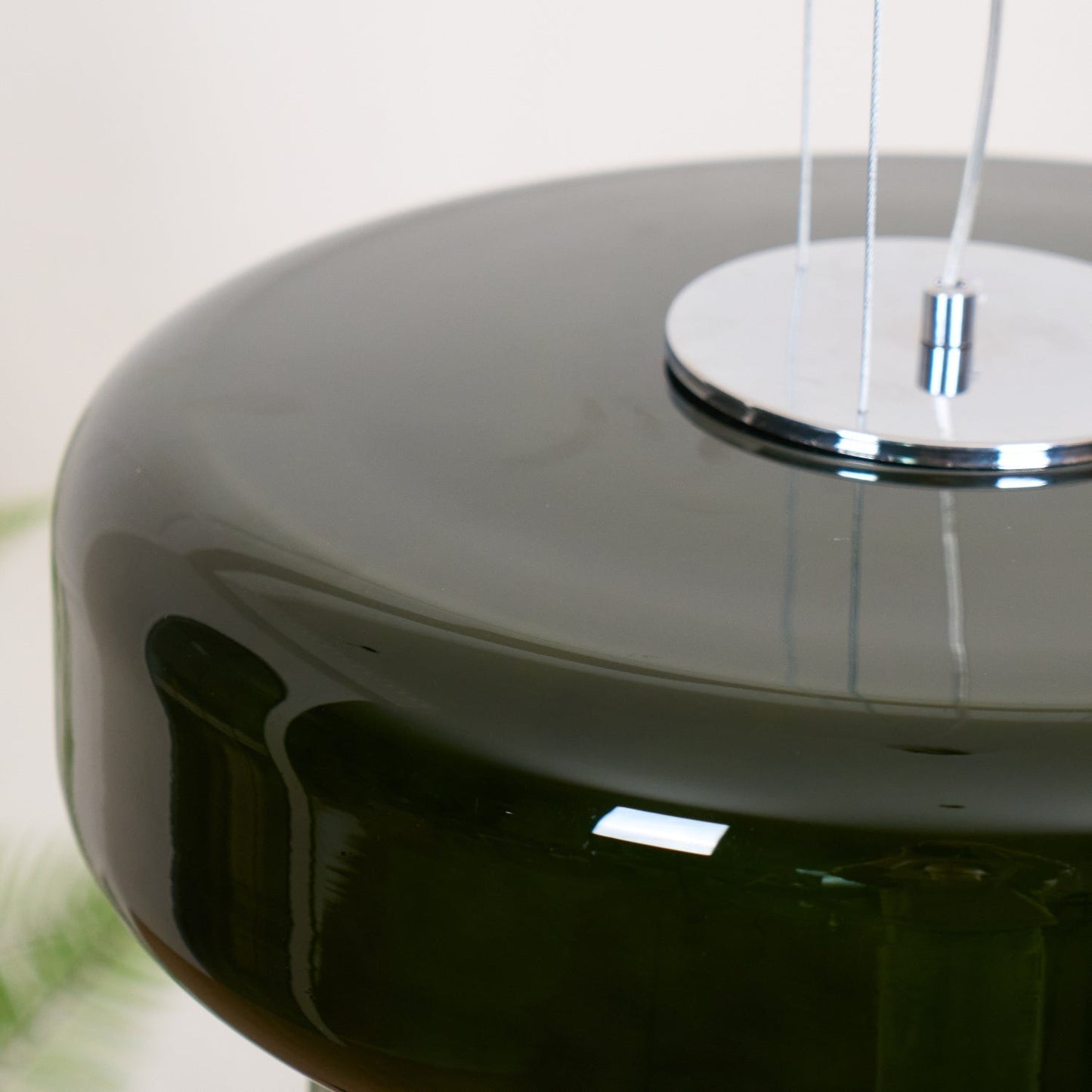 Hanglamp Retro met Tweelaagsig Glazen Kap en Verstelbare Hoogte