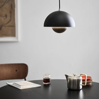 Hanglamp Scandinavisch met Bolvormige Kap en Verstelbaar Snoer