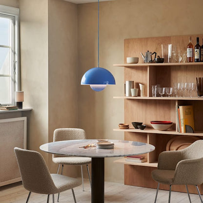 Hanglamp Scandinavisch met Bolvormige Kap en Verstelbaar Snoer