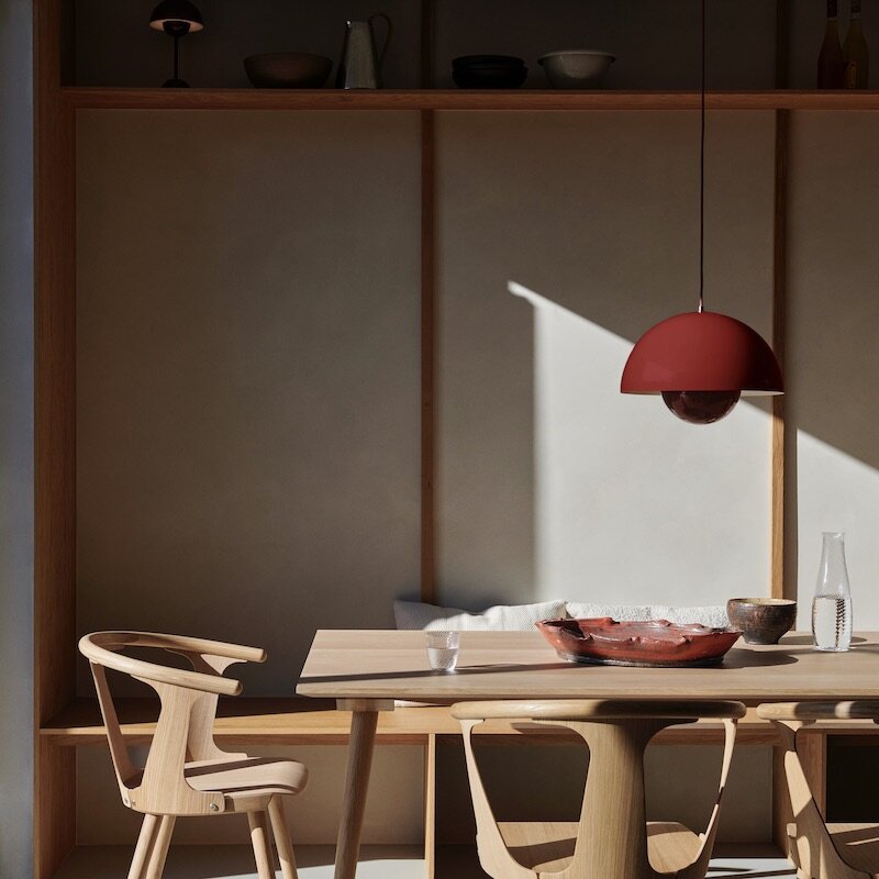 Hanglamp Scandinavisch met Bolvormige Kap en Verstelbaar Snoer