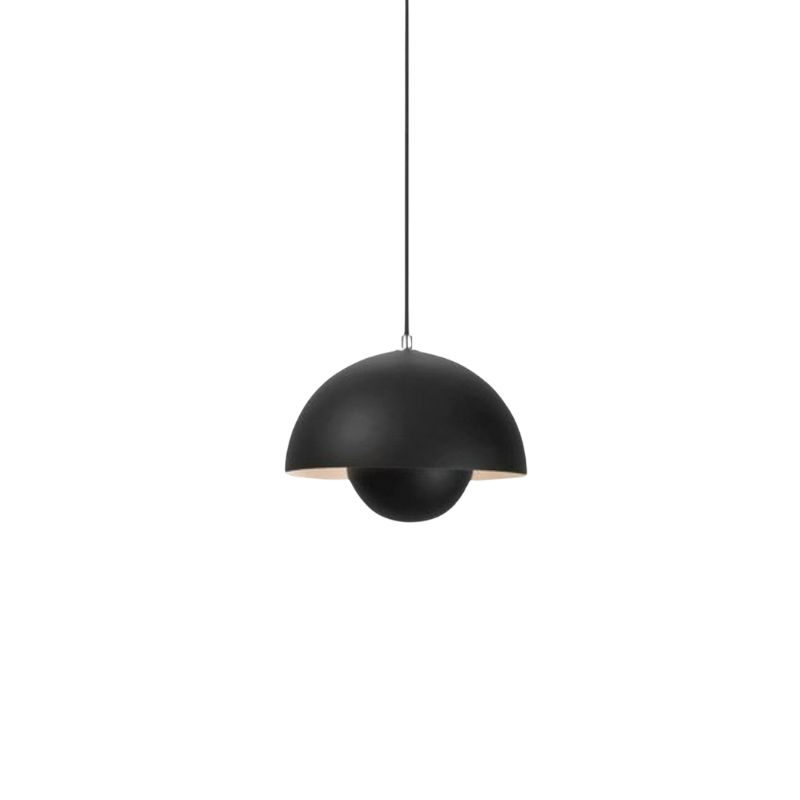 Hanglamp Scandinavisch met Bolvormige Kap en Verstelbaar Snoer