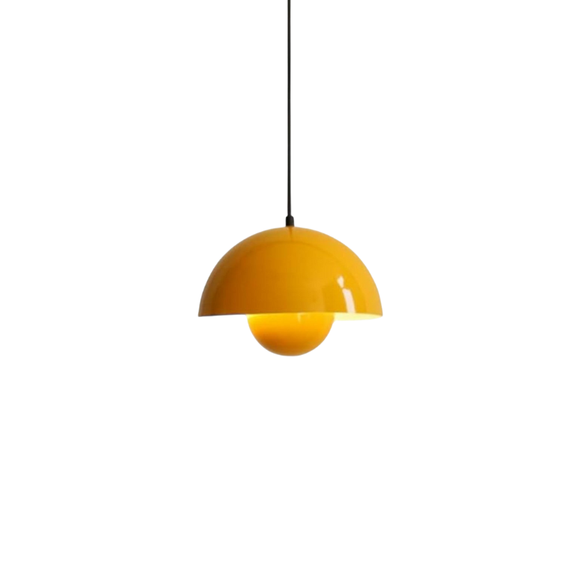 Hanglamp Scandinavisch met Bolvormige Kap en Verstelbaar Snoer