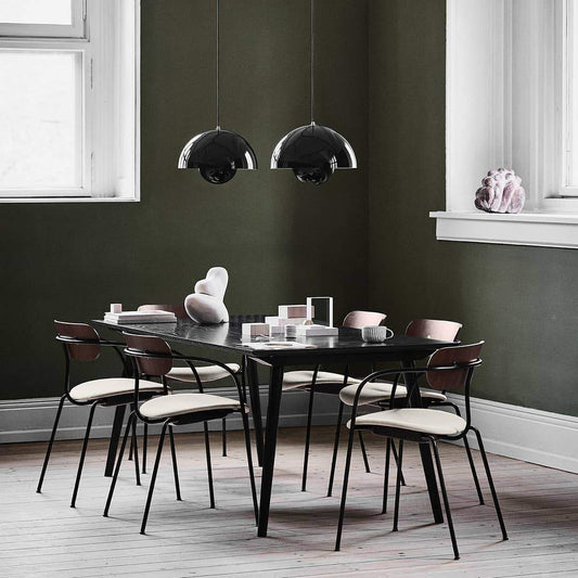Hanglamp Scandinavisch met Bolvormige Kap en Verstelbaar Snoer