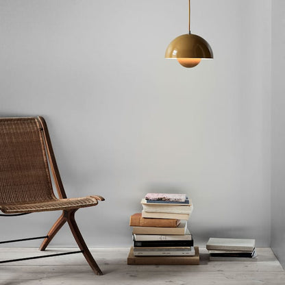 Hanglamp Scandinavisch met Bolvormige Kap en Verstelbaar Snoer