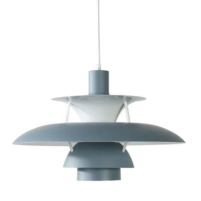 Hanglamp Scandinavisch met Gelaagde Kap en Verstelbaar Snoer