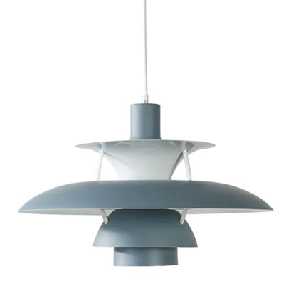 Hanglamp Scandinavisch met Gelaagde Kap en Verstelbaar Snoer