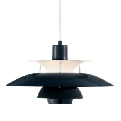 Hanglamp Scandinavisch met Gelaagde Kap en Verstelbaar Snoer