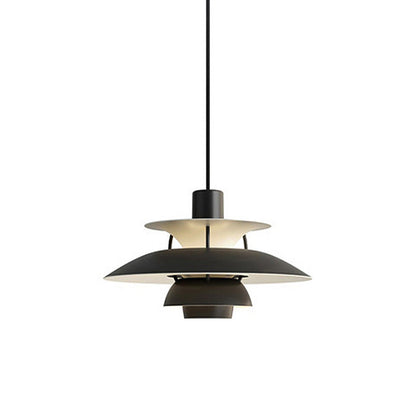 Hanglamp Scandinavisch met Gelaagde Kap en Verstelbare Hoogte