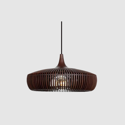 Hanglamp Scandinavisch met Lamellen Design en E27 Fitting
