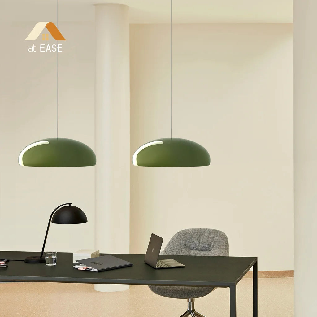 Hanglamp Scandinavisch met Ronde Schaalvorm en E27 Fitting