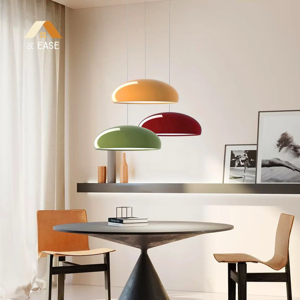 Hanglamp Scandinavisch met Ronde Schaalvorm en E27 Fitting