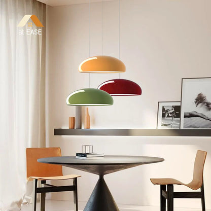Hanglamp Scandinavisch met Ronde Schaalvorm en E27 Fitting