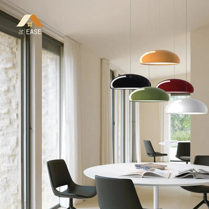 Hanglamp Scandinavisch met Ronde Schaalvorm en E27 Fitting