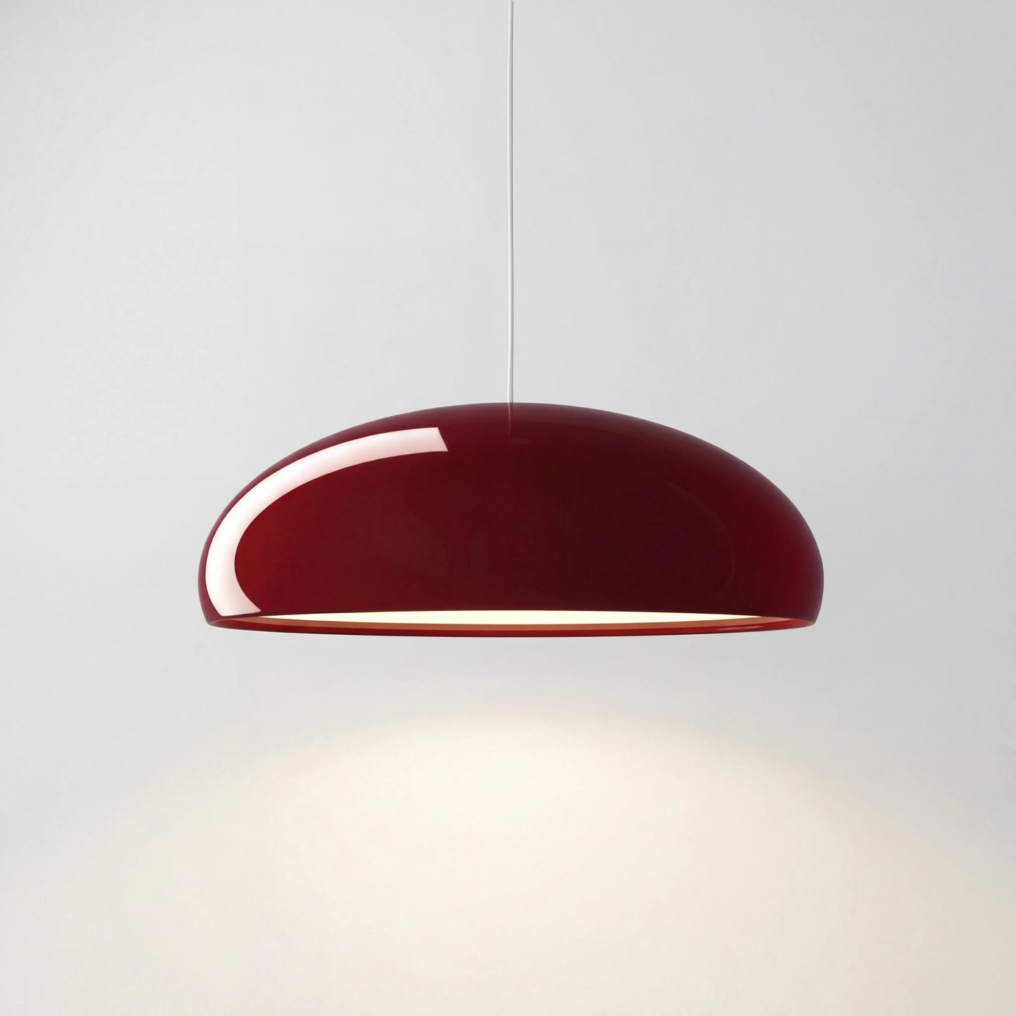 Hanglamp Scandinavisch met Ronde Schaalvorm en E27 Fitting