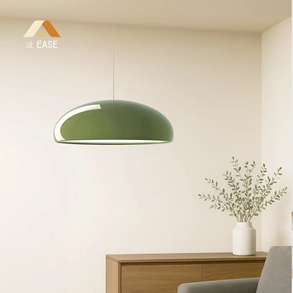 Hanglamp Scandinavisch met Ronde Schaalvorm en E27 Fitting