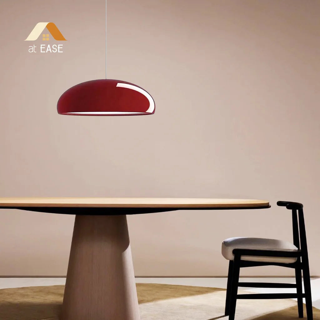 Hanglamp Scandinavisch met Ronde Schaalvorm en E27 Fitting