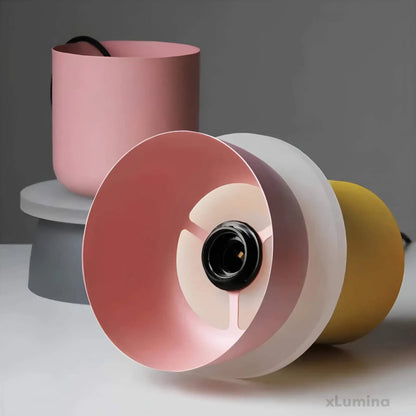 Hanglamp Scandinavisch met Tweelaagse Kap en Verstelbare Hoogte ##POS:13##