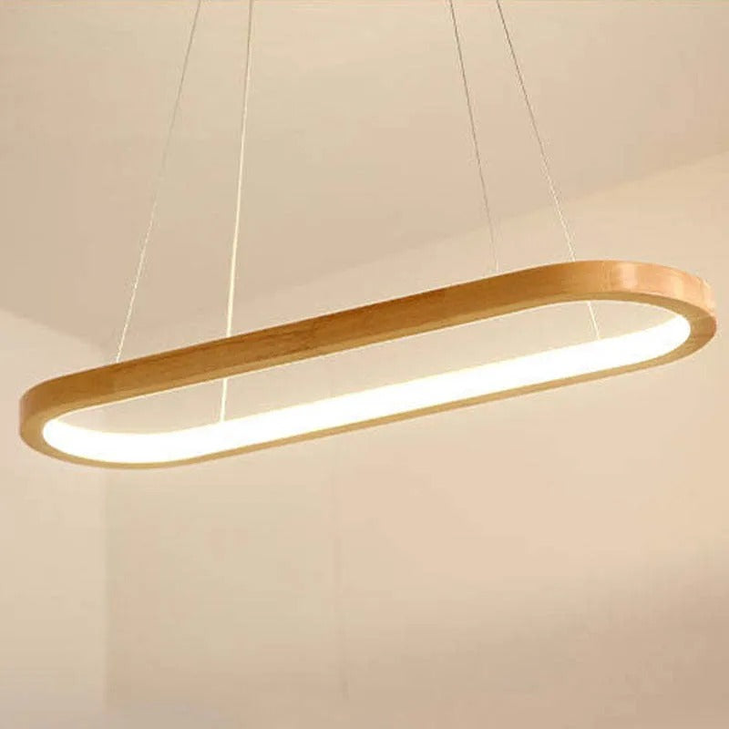 Hanglamp Scandinavisch Ovaal met Geïntegreerde LED en Drieweg Kleurwissel