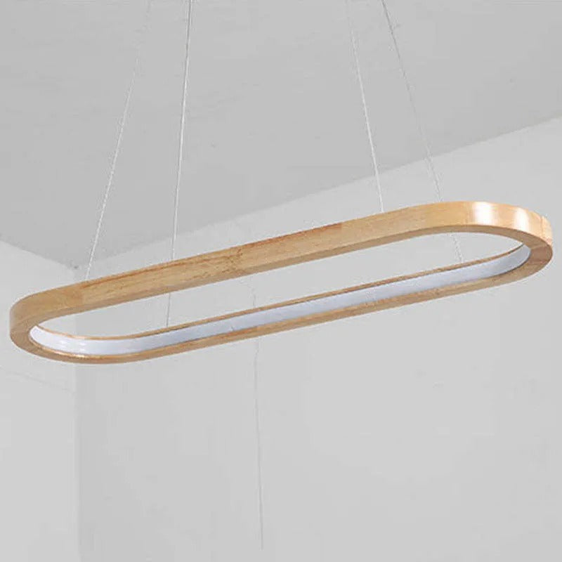 Hanglamp Scandinavisch Ovaal met Geïntegreerde LED en Drieweg Kleurwissel