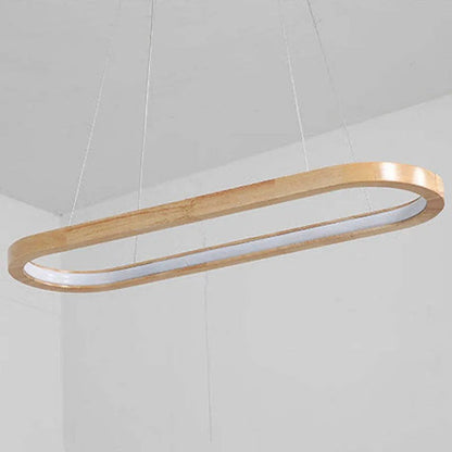 Hanglamp Scandinavisch Ovaal met Geïntegreerde LED en Drieweg Kleurwissel