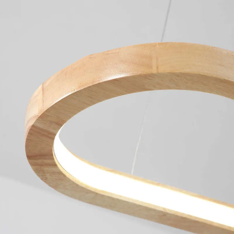 Hanglamp Scandinavisch Ovaal met Geïntegreerde LED en Drieweg Kleurwissel