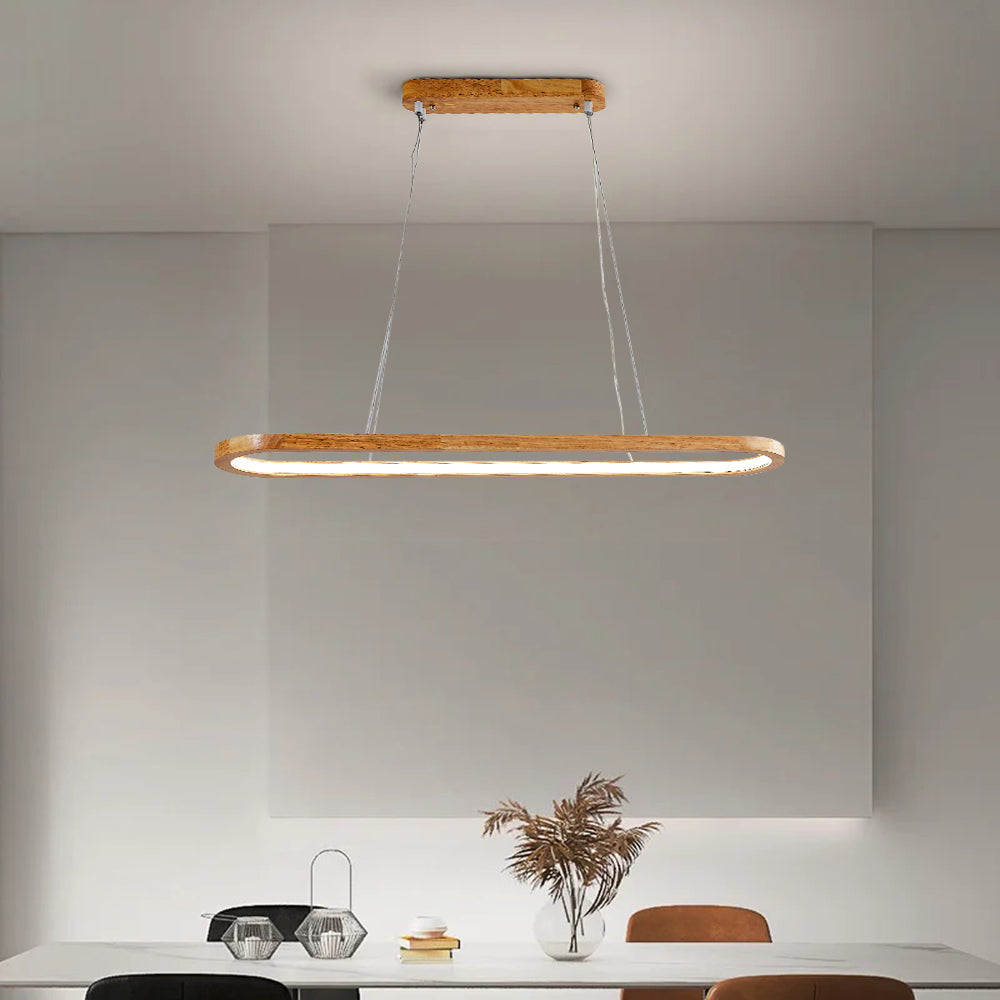 Hanglamp Scandinavisch Ovaal met Geïntegreerde LED en Drieweg Kleurwissel