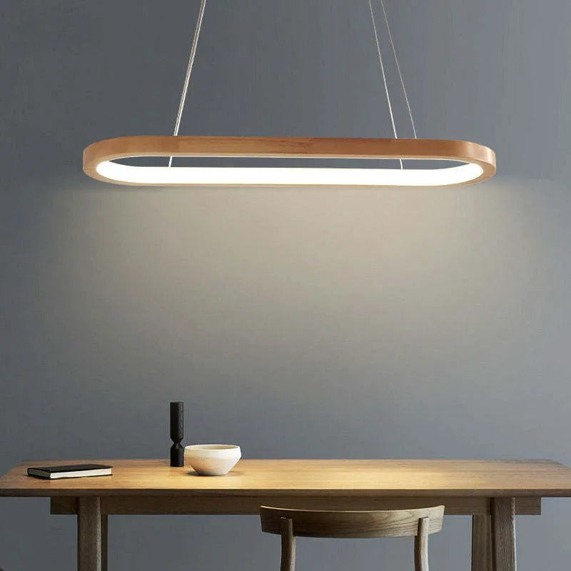 Hanglamp Scandinavisch Ovaal met Geïntegreerde LED en Drieweg Kleurwissel