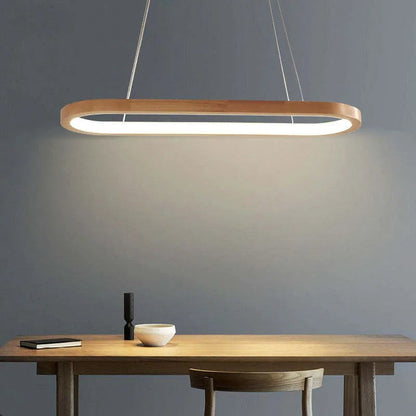Hanglamp Scandinavisch Ovaal met Geïntegreerde LED en Drieweg Kleurwissel