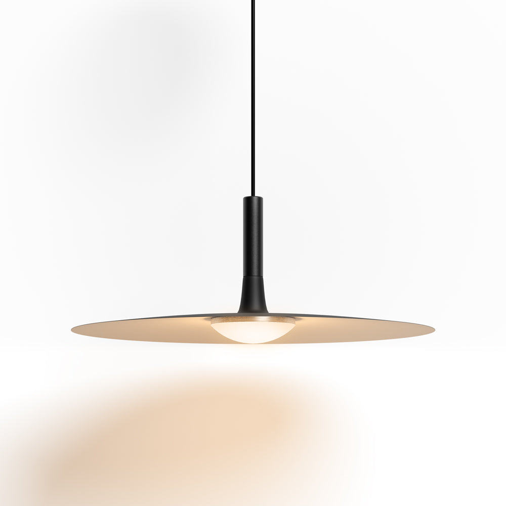 Hanglamp Scandinavisch Plat met Slank Design en Warm LED Licht