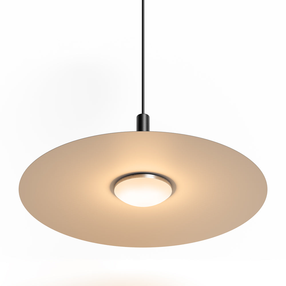 Hanglamp Scandinavisch Plat met Slank Design en Warm LED Licht