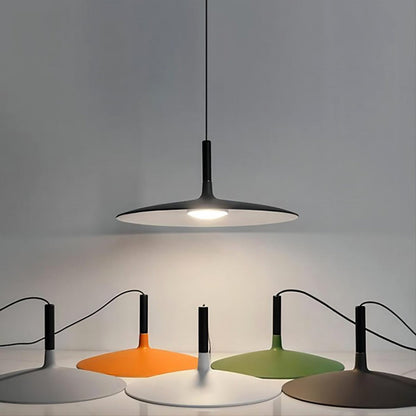Hanglamp Scandinavisch Plat met Slank Design en Warm LED Licht