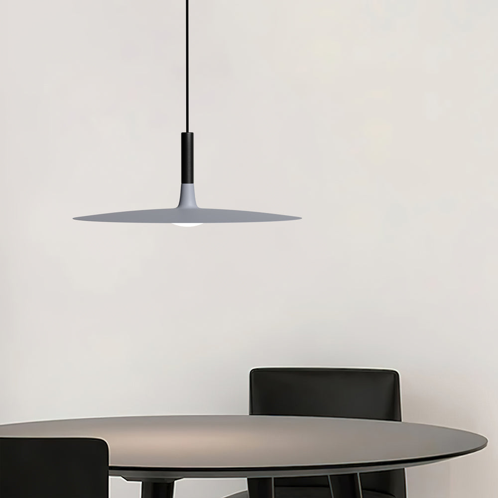 Hanglamp Scandinavisch Plat met Slank Design en Warm LED Licht