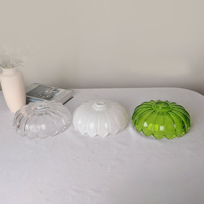 Hanglamp Vintage met Glazen Bloemvormige Kap en Gedraaid Snoer