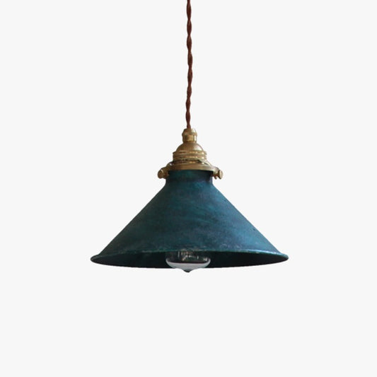 Hanglamp Vintage Rustiek met Conische Kap en Verstelbare Hoogte