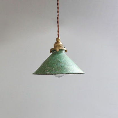 Hanglamp Vintage Rustiek met Conische Kap en Verstelbare Hoogte