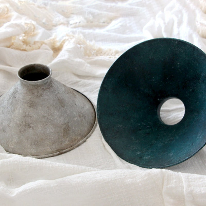 Hanglamp Vintage Rustiek met Conische Kap en Verstelbare Hoogte