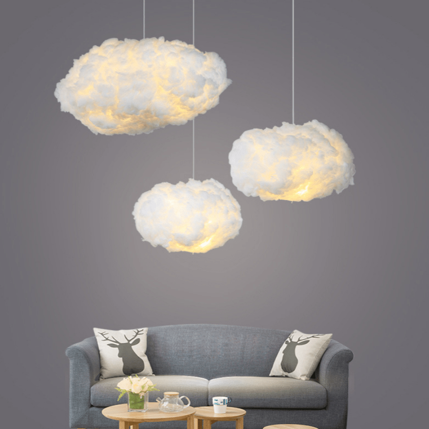 Hanglamp Wolk Modern met Warm Licht en Verstelbare Hoogte