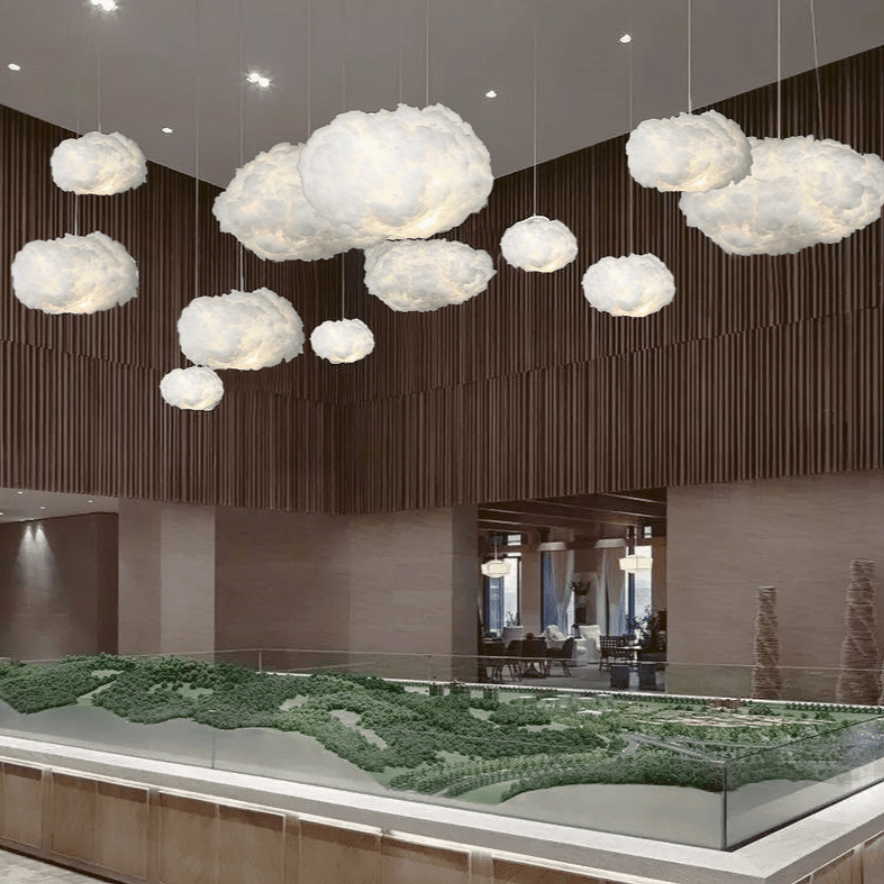 Hanglamp Wolk Modern met Warm Licht en Verstelbare Hoogte
