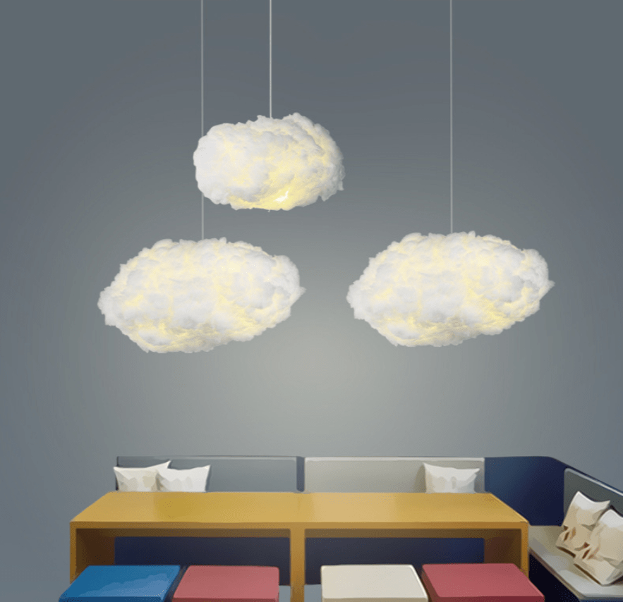 Hanglamp Wolk Modern met Warm Licht en Verstelbare Hoogte