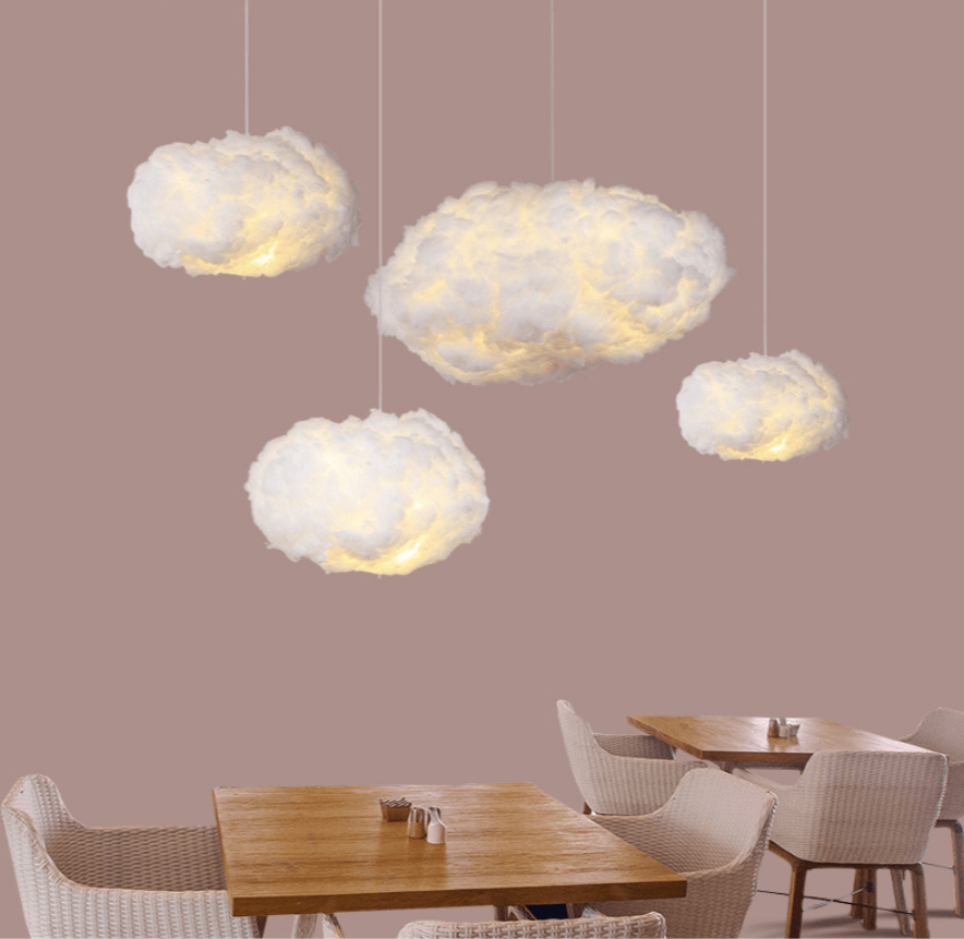 Hanglamp Wolk Modern met Warm Licht en Verstelbare Hoogte